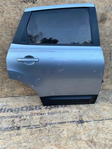 door rear part rear. right Nissan Qashqai+2 J10 lift silver
