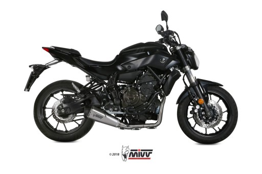 Y.044.LDRX - MIVV ВИХЛОПНА ПОВНА СИСТЕМА YAMAHA MT-07 2014-2020