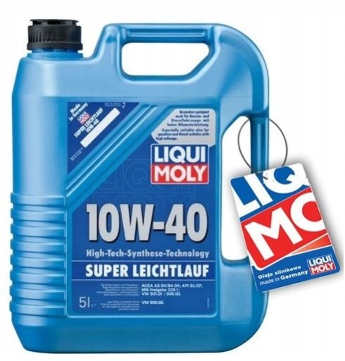Масло LIQUI MOLY LEICHTLAUF 10W-40 5л LM9505+бесплатно