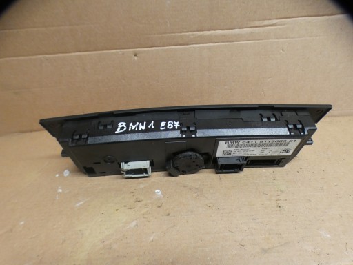 control panel air conditioning devices BMW 1 120I E87 9119683-01
