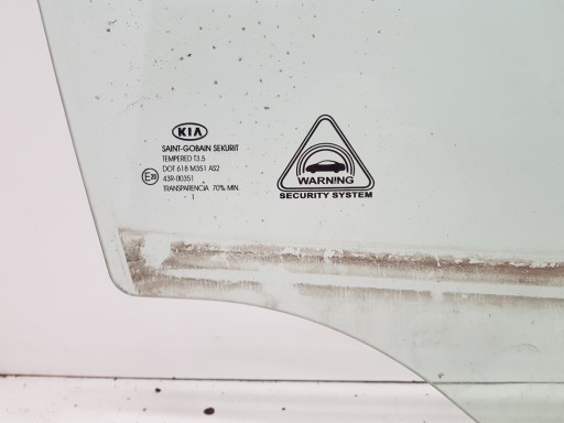 KIA CEEED PRO und FENSTER Tür rechts vorne 2011R