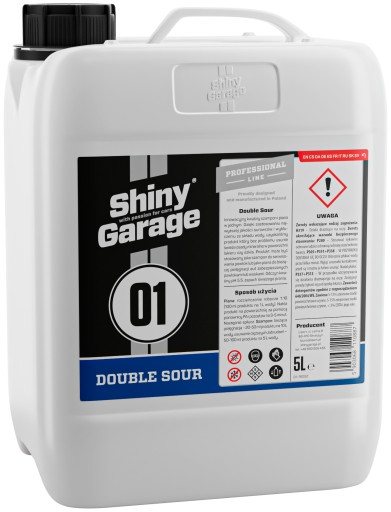 SHINY GARAGE DOUBLE SOUR SHAMPOO AND FOAM ПІНА 5Л