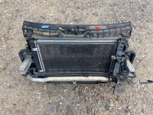 AUDI A6 C6 4F 3.0 TDI AUTOMAT complete support panel for radiators radiator fan