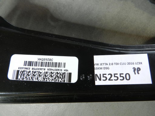 VW JETTA 5C mechanism windows right front 5C6837462K