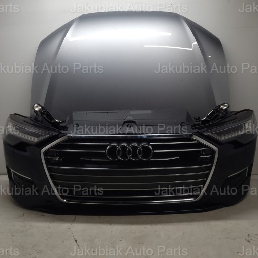 AUDI A6 C8 4K ПОЛНОСТЬЮ СВЕТОДИОДНЫЙ КАПОТ ПОЛНАЯ ПЕРЕДНЯЯ ЧАСТЬ