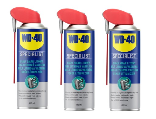 WD-40 SPECIALIST Біла літієва мастило WD40 400ml