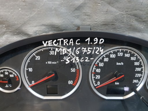 dials Opel VECTRA C 1.9D OE 13186704EQ