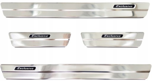 TOYOTA COROLLA XII 2018-НАКЛАДКИ НА БІЧНІ СПІДНИЦІ