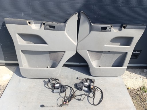 Vw t5 комплект електро склопідйомників з бічними панелями