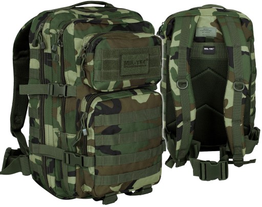 Рюкзак військовий Mil-Tec TACTICAL BACKPACK 20-40 л різнокольоровий