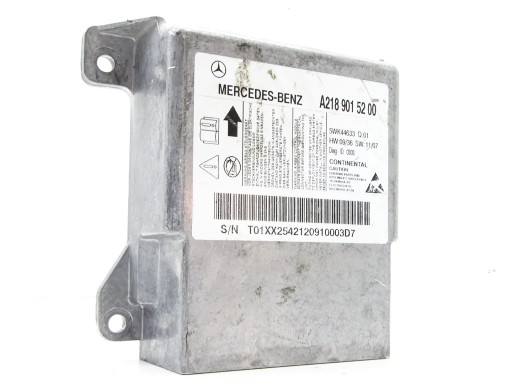 module SENSOR of the airbags POWIETRZNYCH airbag MERCEDES CLS W218 A2189015200
