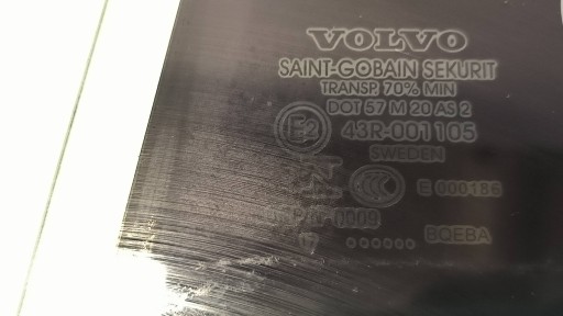 window left rear part VOLVO S90