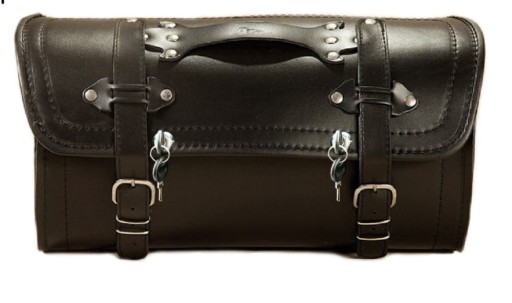 50 см гладкий шкіряний чохол + блискавки CHOPPER