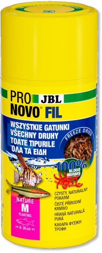 JBL ProNovo Fil 250ml Liofilizowane larwy ochotki