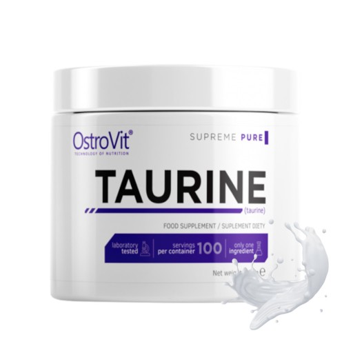 OSTROVIT SUPREME PURE TAURINE TAURIN PRÁŠOK NA SILU ÚNAVA 300 g