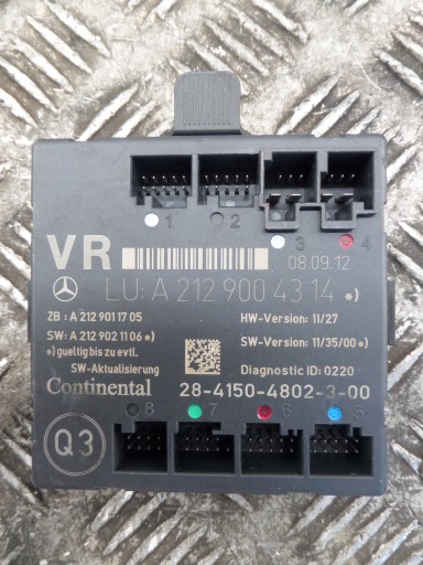 module door Mercedes-Benz OE A2129004314