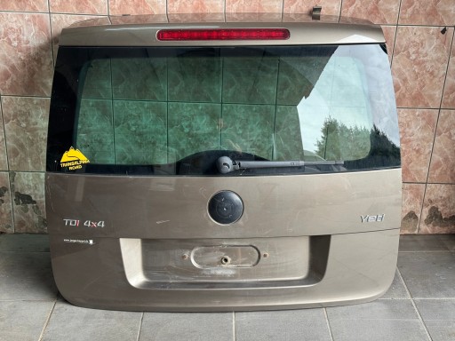 trunk door cover boot rear part rear SKODA YETI 5L LIFT LF8N