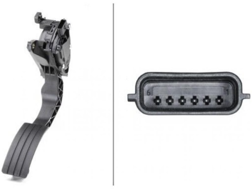 6PV 009 - ДАТЧИК ПЕДАЛІ АКСЕЛЕРАТОРА DACIA LOGAN MCV II 13-