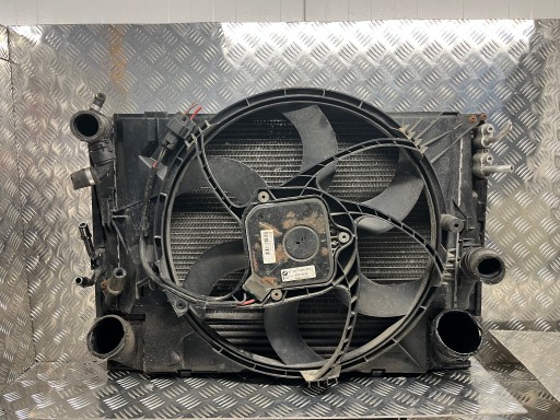 KOMPLET Radiateur Z WENTYLATOREM BMW E91