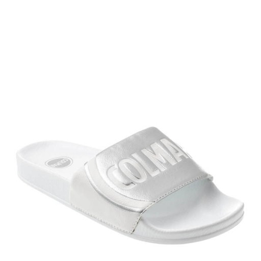 Dámske šľapky COLMAR Slipper Logo white-silver veľ. 36