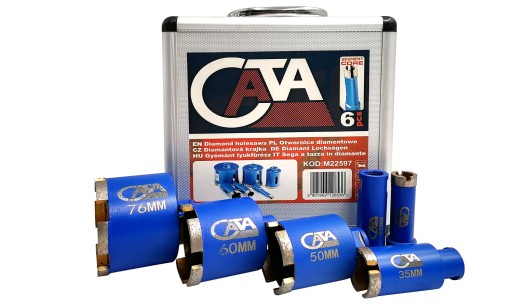 Набір алмазних пилок Cata 6 шт.