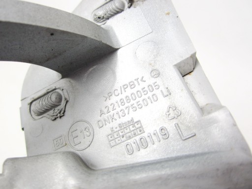 spoiler of the washer lights front front left Mercedes W221