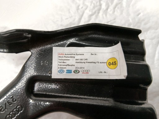 AUDI A4 B9 LIFT holder console of the dashboard ROZDZIELCZEJ left 8W1857245