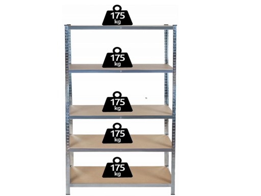 175 5X полки стеллаж для хранения 220X100