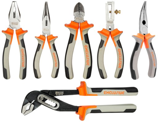 НАБОР ИЗ 6 РУЧНЫХ ИНСТРУМЕНТОВ ПЛОСКОГУБЦЫ RICHMANN