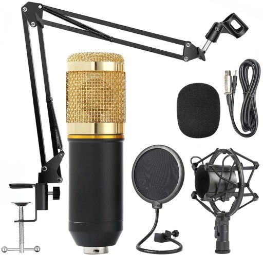 Kondenzátorový mikrofón pre štúdiový mikrofón