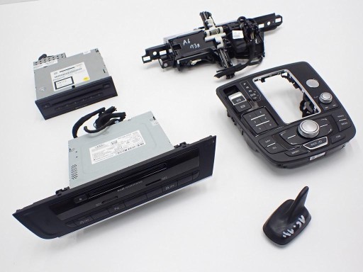 4G0035193F 8X0035110C - Навигация NAVI радио панель Оригинал AUDI A6 C7 13R