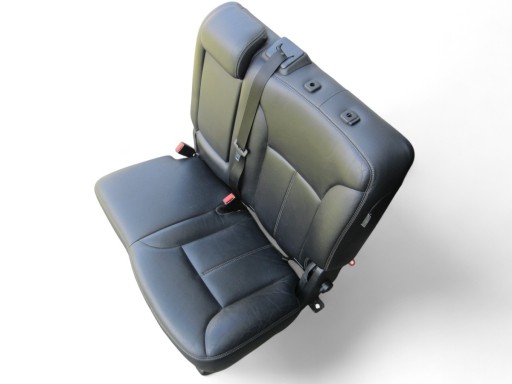 seat rear rear part left II rzad Mercedes GL X164 black