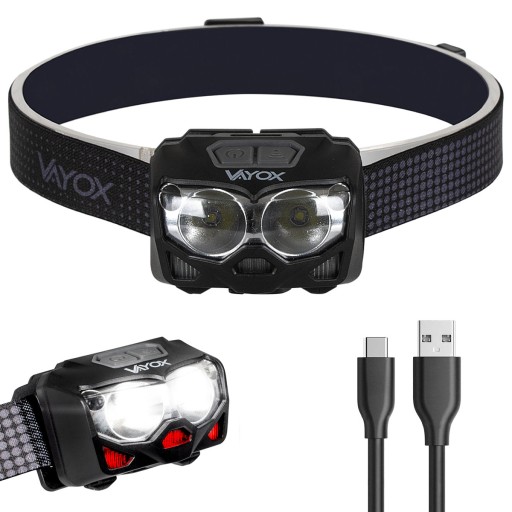 Налобний ліхтар BLACKBUZZARD Pro 500lm