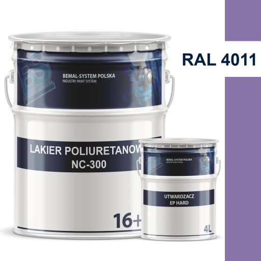 ФАРБА BEMAL SHIP - ПОЛІУРЕТАНОВИЙ ЛАК - 20L - RAL 4011