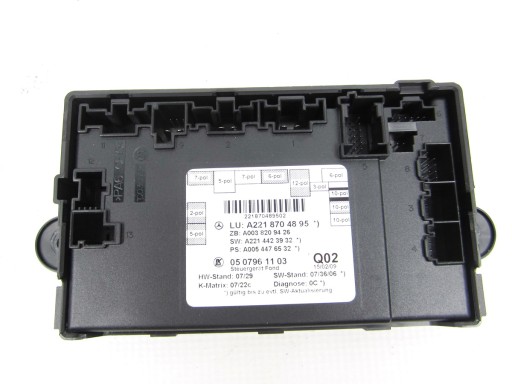 module door tylnych rear part prawych Mercedes W221