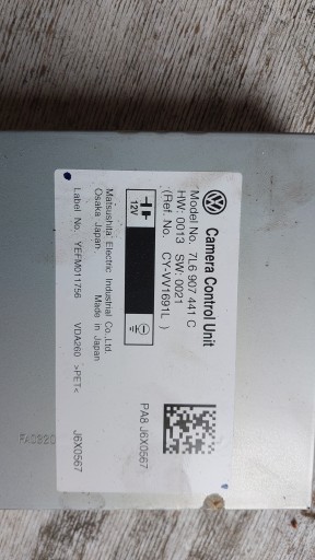 module control unit kamery reversing VW TOUAREG 7L 7L6907441C