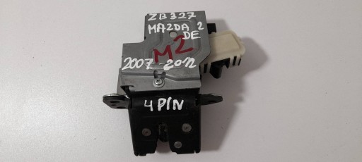 Mazda 2 DE 2007-2014r Schloß heckklappe Kofferraum (ZB327)