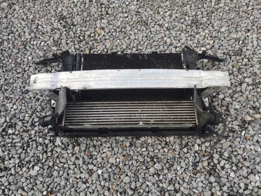 support panel for radiators KOMPLET of radiators fan AUDI A5 and 8T 3.0 TDI 2007-201