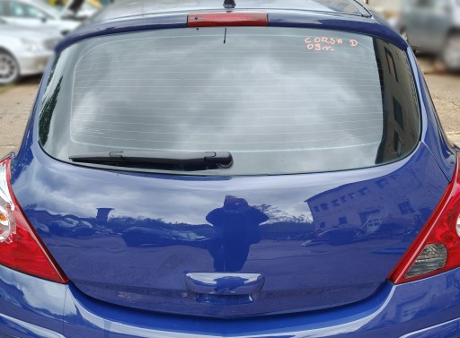 OPEL CORSA D 09R kapota kufru 3D