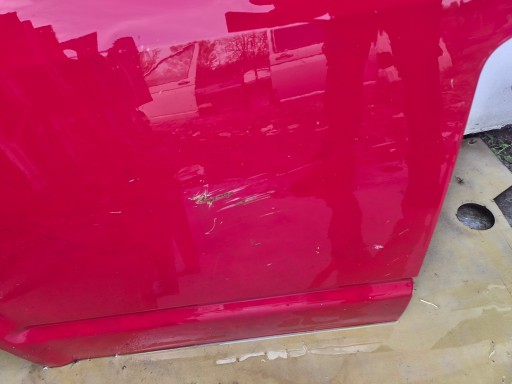 door front left VW T5 T5 LIFT front kierowca/ driver´s red