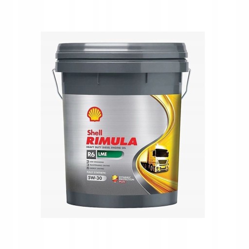 SHELL RIMULA R6 LME OIL 5W30 E6 E7 20л.