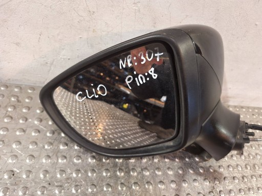 mirror exterior left 8 PIN 963026162R RENAULT CLIO IV LIFT 16