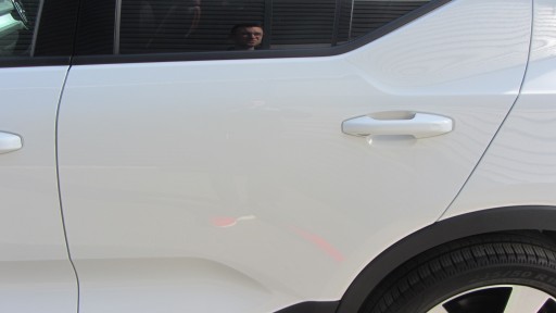 VOLVO XC40 XC 40 complete door left rear. left rear part colour 614 BIALE