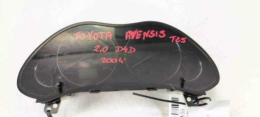 dials clock 83800-05830-A TOYOTA AVENSIS T25