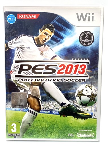 PES 2013 Nintendo Wii pudełkowa Stan: Nowy Sklepy