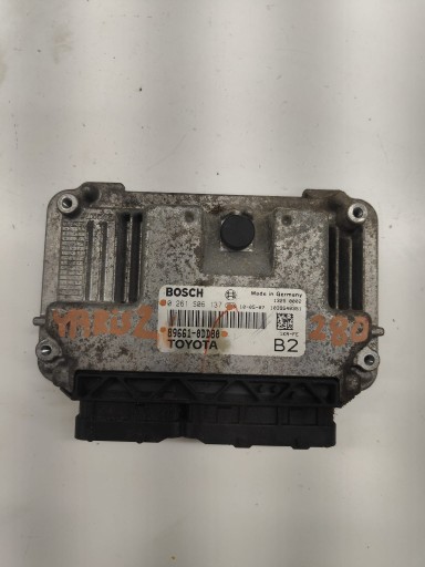 Контроллер двигателя компьютера toyota yaris 0261s06137 89661-0dd80 b2