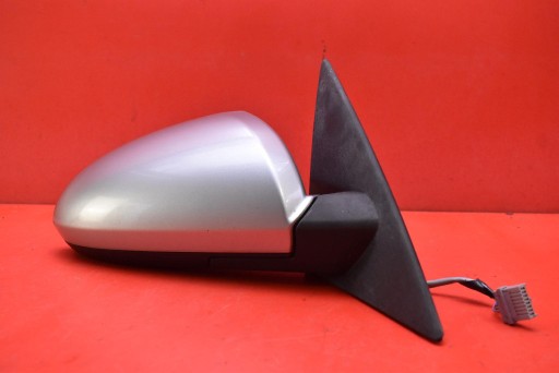 mirror right silver EU 96301-AU422 NISSAN PRIMERA P12 01-08 5 PIN