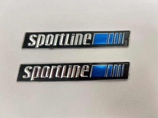 /003103 - НАКОНЕЧНИК С ЭМБЛЕМОЙ SPORTLINE MERCEDES W124 W201 190 КОМПЛЕКТ