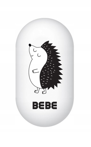 Ластик Interprint білий, чорний, відтінки рожевого 1 шт.