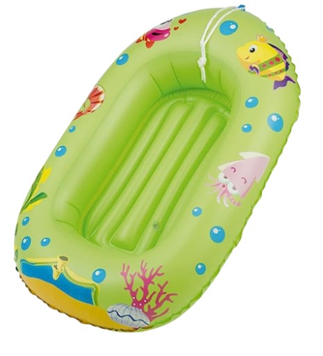 НАДУВНИЙ ДИТЯЧИЙ МАТРАС ЧОВЕН PONTOO 95х55см